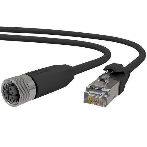 Datensteckverbinder - CC102060401.BK - AIXONTEC - RJ45 / Ethernet / innen