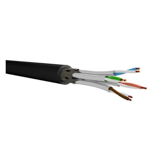 Datenkabel elektrisch - 10227.BK - AIXONTEC - Audio/Video / UV-beständig / geschirmt