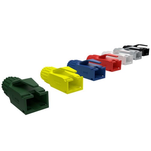 Gewindelose Endkappe - RUGGEDBoot - AIXONTEC - rechteckig / Polycarbonat / für elektrische Steckverbinder