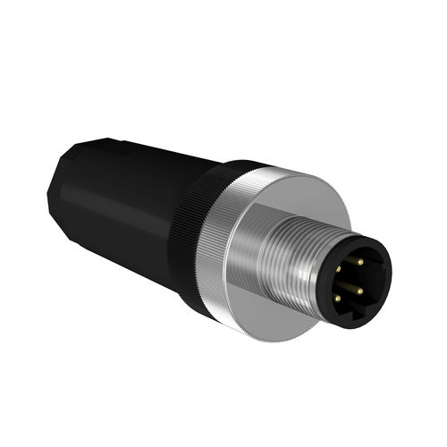 Datensteckverbinder - 70101.ST - AIXONTEC - Netz / Ethernet / rund