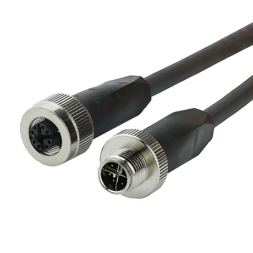 Robustes Patchkabel - M12/20 - AIXONTEC - CAT 6a