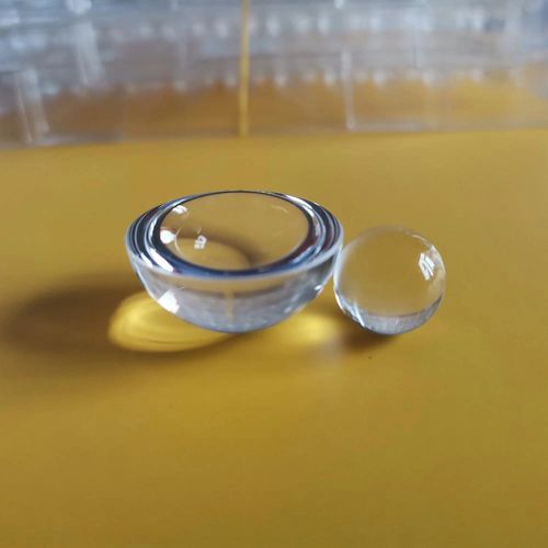 Linse / geschnittene Balllinse - ZLY142 - zoolied  inc. - plankonvex / Glas / VIS