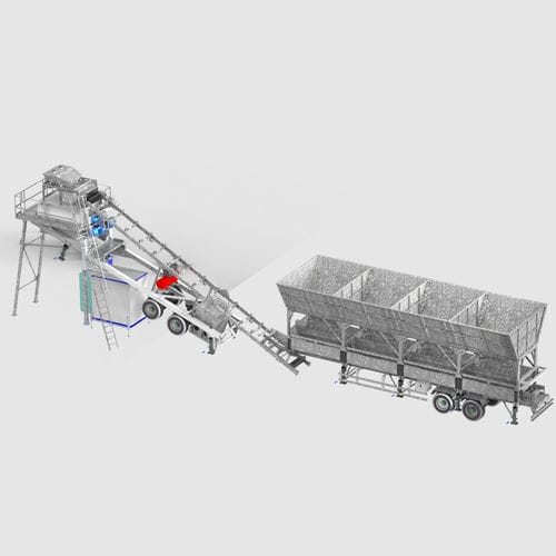 Mobile Betonmischanlage - ICM