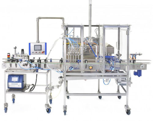 Füller-Verschließer / für Konservendosen - CF25 - Innovus Engineering - automatisch / volumetrisch / für Getränke