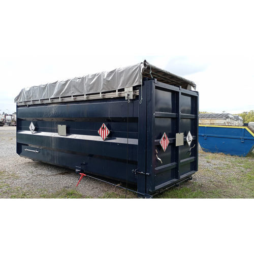 Manuelles Abdecksystem - RCOVER® - OTEXIO - für Sattelschlepper / Stahl / Karton