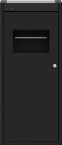 Müllpresse für Mischabfall - CleanCUBE - Ecubelabs - für Mülltrennung / stationär / Frontlader