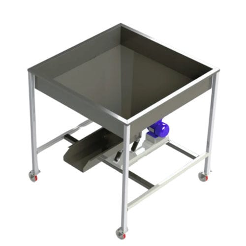 Vibrationstrichter - SRD Machine Agriculture and Construction Industry Trade Limited Company - mit Speiser
