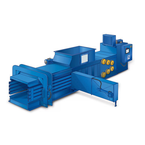 Ballenpresse für Papier - EO  - Balemaster - für Müll / für Flaschen / horizontal