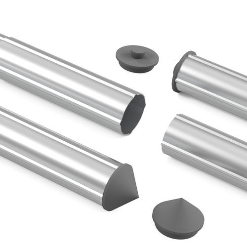 Rohr für Chemikalien - Tecnopenta SRL - Aluminium / ABS / Beton