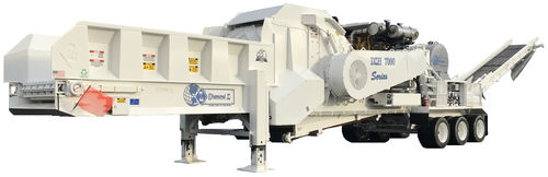 Abfallzerkleinerer - DZH7000 series - Diamond Z - Walzen / horizontal / mobil