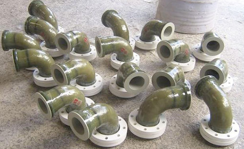 Anschluss für Chemikalien - Chemical Process Piping Pvt. Ltd. - Flansch / rechtwinkelig / DIN