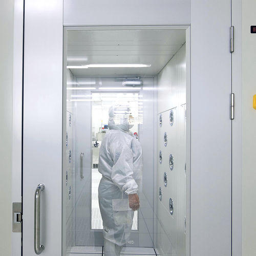 Wandmontierte Sicherheitsdusche - CRD AS - CLEAN ROOM DESIGN d.o.o. - Luft / Edelstahl