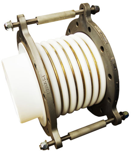 Metall-Kompensator - Corrosion Resistant Products Ltd. - PTFE / rund / Flansch