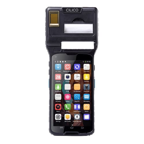 Handheld-Computer mit digitalem Fingerabdruckleser - CM550X - CILICO - Android 11 / UHF / GPS