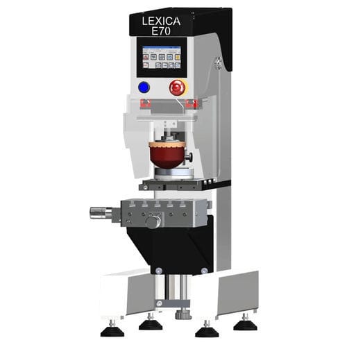 Monochrome Tampondruckmaschine - LEXICA E70 - ASERT SRL - mit hermetischem Farbgebersystem / automatisch / für Industrieanwendungen