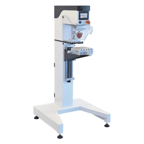 Monochrome Tampondruckmaschine - LEXICA  E70 - ASERT SRL - mit hermetischem Farbgebersystem / halbautomatisch / für Industrieanwendungen