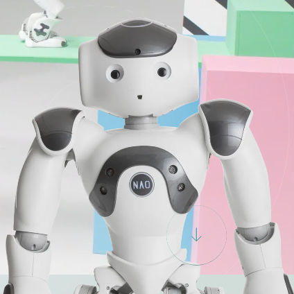 Autonomer Empfangsroboter - NAO - United Robotics Group GmbH - mobil / autonome Navigation