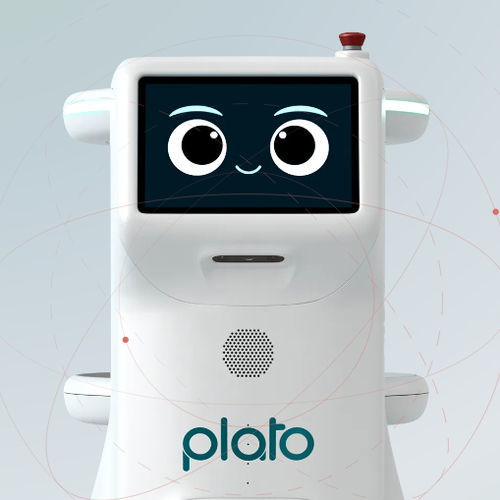 Lieferroboter für Nahrungsmittel - Plato - United Robotics Group GmbH - für Hotels / für Krankenhaus / für Restaurants