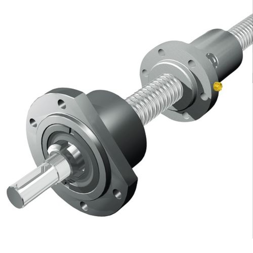 Gehäuselager für Kugelumlaufspindel - FLBU series - FLI - France Linéaire Industrie - Axial / mit Schrägkugellager / Stahl