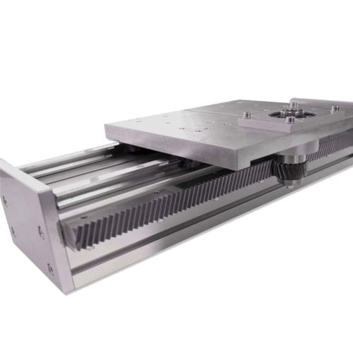 Zahnstangen-Ritzel-Linearmodul - TLC - FLI - France Linéaire Industrie - Aluminiumprofil / geführt / einachsig
