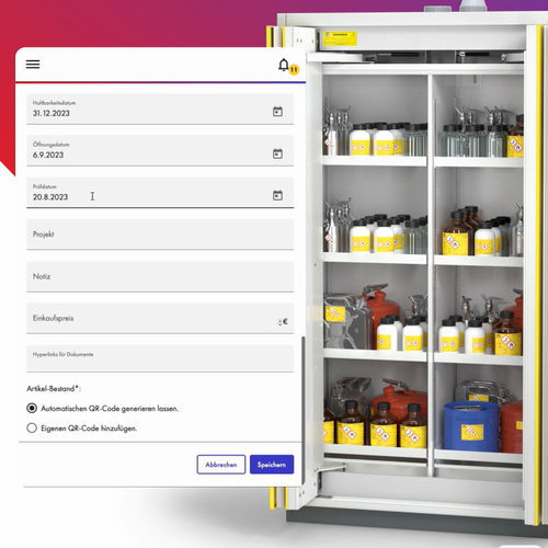 Steuerungssoftware - DÜPERTHAL Sicherheitstechnik GmbH & Co. KG - Konfiguration / Reporting / Datenbank