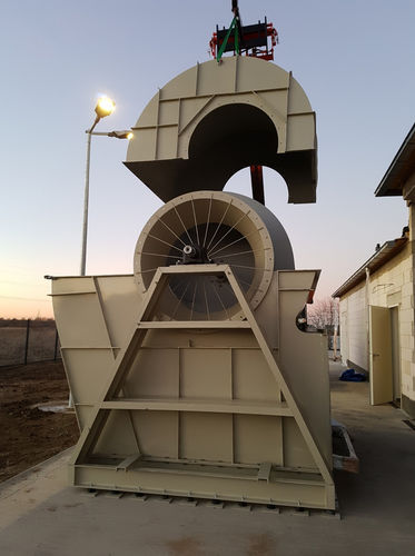 Bodenstehender Ventilator - Efsan Makina Sanayi ve Ticaret Ltd. Sti. - Radial / Absaug / mit Elektromotor