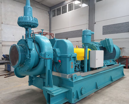 Einstufiger Turbokompressor - Efsan Makina Sanayi ve Ticaret Ltd. Sti. - radial / Hochgeschwindigkeit / für Turbinen