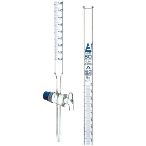 Borosilikatglas-Bürette - CH0236A - EISCO Electronic Instrumentation - Glas