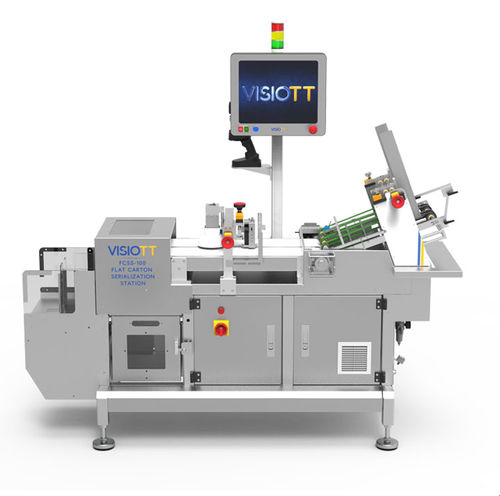 Serialisierungsmaschine für die Pharmaindustrie - FCSS-100 - VISIOTT Teknoloji San. Ve Tic. Ltd. Sti.