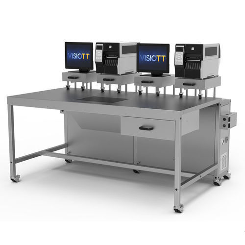Rückverfolgbarkeits-Kontrollsystem - MAS-100 - VISIOTT Teknoloji San. Ve Tic. Ltd. Sti. - Prozess / Vision / für die Pharmaindustrie