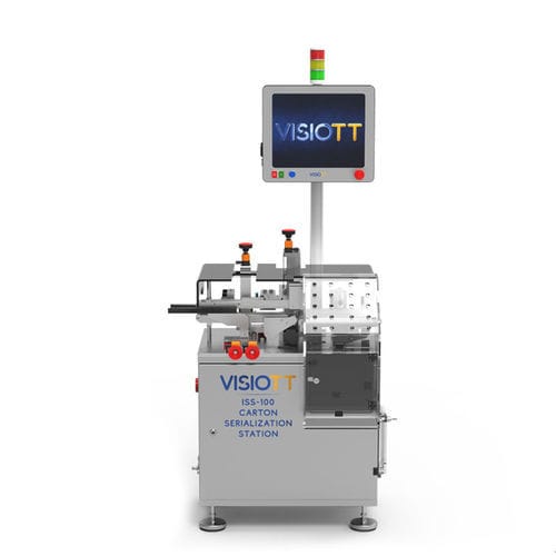 Serialisierungsmaschine für die Pharmaindustrie - ISS-100 - VISIOTT Teknoloji San. Ve Tic. Ltd. Sti.