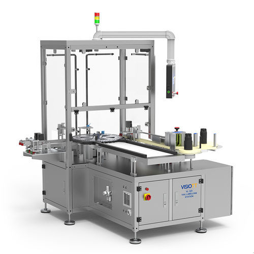 Etikettiermaschine für Ampullen - VL-100 - VISIOTT Teknoloji San. Ve Tic. Ltd. Sti. - automatisch / mit hoher Drehzahl