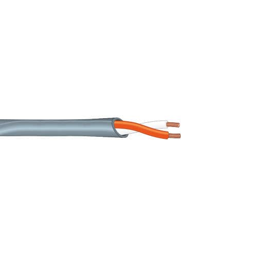 Audio/Video-Stromkabel - 2S series - CANARE Electric - isoliert / 2 Leiter / grau