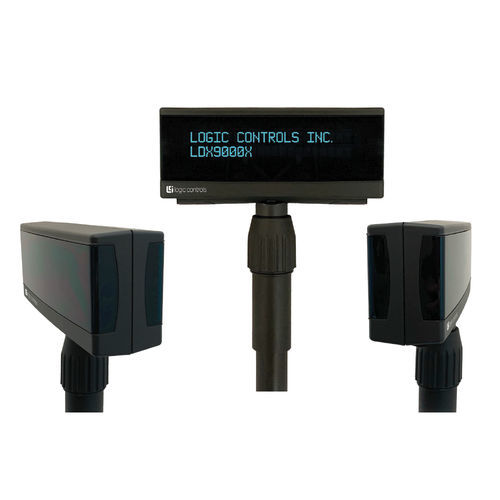 Fluoreszenz-Display - LDX9000   - Logic Controls - zweizeilig / mit hohem Kontrast / doppelseitig