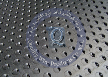 Perforiertes Blech - Quality Wire Products WLL - Edelstahl 304 / Karbonstahl / Aluminium