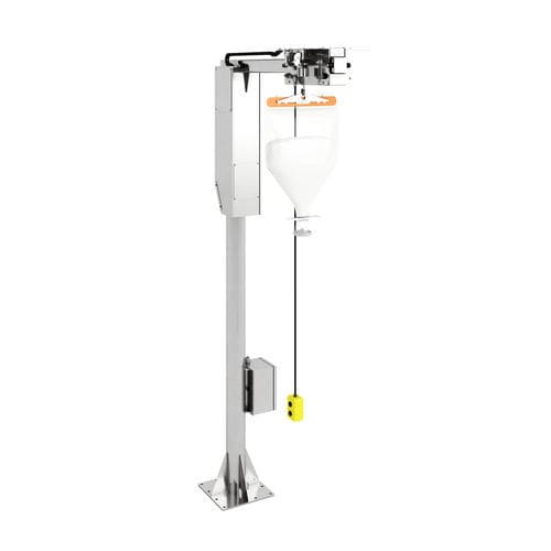 Säulenschwenkkran - Rheo Engineering LLC - mit Elektrosteuerung / mit Flaschenzug