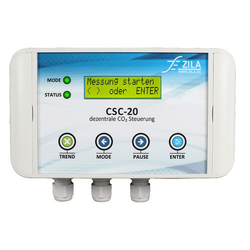 Druckausgleich-Kontrolleinheit - CSC-20 YUGO - Fluid.iO Sensor + Control GmbH & Co. KG - automatisch / für Gasdetektor / digital