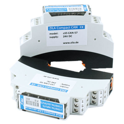 Messwandler für DIN-Schiene - cIO  - Fluid.iO Sensor + Control GmbH & Co. KG - kompakt / digital / CAN-Bus