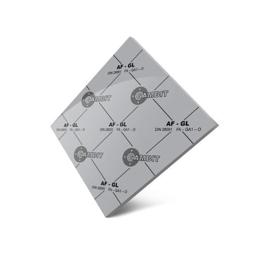 Glas-Dichtplatte - AF-GL® - GAMBIT LUBAWKA Sp. z o.o. - Gummi / NBR / Aramid