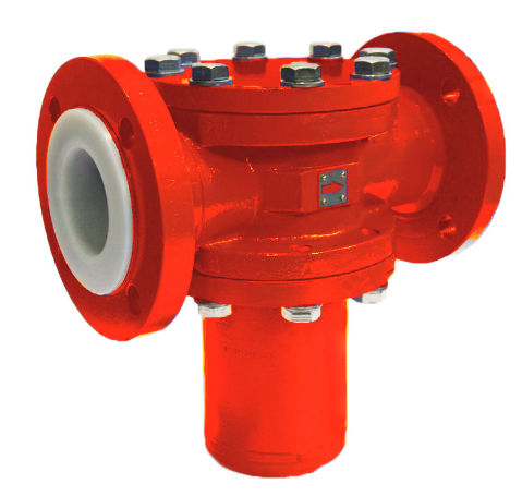 Hydraulischer Saugkorb - GFT GS - GFT German Fluorolined Technik GmbH - Flansch