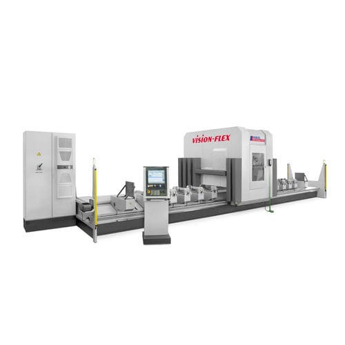 CNC-Bearbeitungszentrum / 5-Achs - VISION-FLEX - Reichenbacher Hamuel Group - vertikal / HSK F63 / für Aluminiumprofile