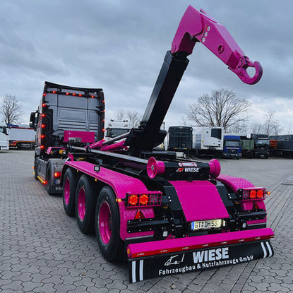 Kipper-Sattelauflieger - WAK-3-30 SK-6750 - Wiese GmbH & Co. KG Fahrzeugbau u. Nutzfahrzeuge - mit LKW Haken / 3-Achsen
