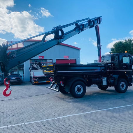 Kippbehälter für Industriestaubsauger - MAN TGM 18.320 - Wiese GmbH & Co. KG Fahrzeugbau u. Nutzfahrzeuge