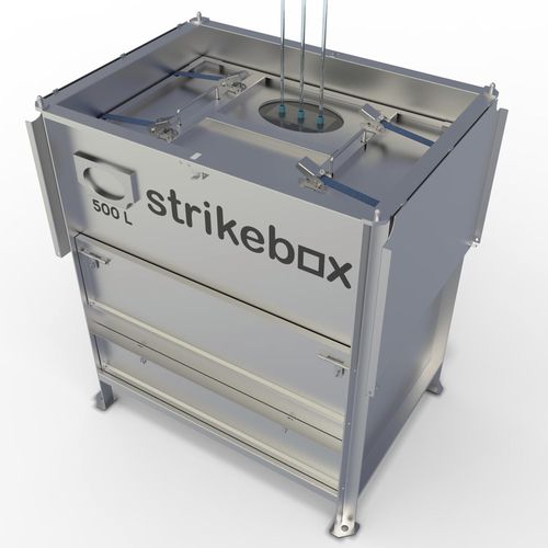 IBC-Behälter / Transport - Strikebox Innovations limited - Edelstahl / für Flüssigkeiten / für Pharmaprodukte