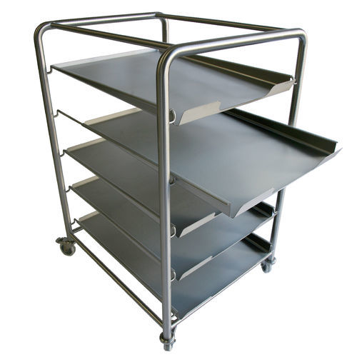 Lagerungswagen - Strikebox Innovations limited - für Materialumschlag / Edelstahl / Kunststoff