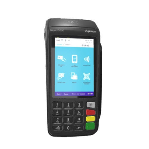 Mobiles Zahlungsterminal - Move/5000 - Ingenico - 3G / Bluetooth / WiFi