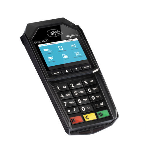 Smartes Zahlungsterminal - Desk/1600 - Ingenico - für Ladentheke / kontaktlos / mit PIN-Pad