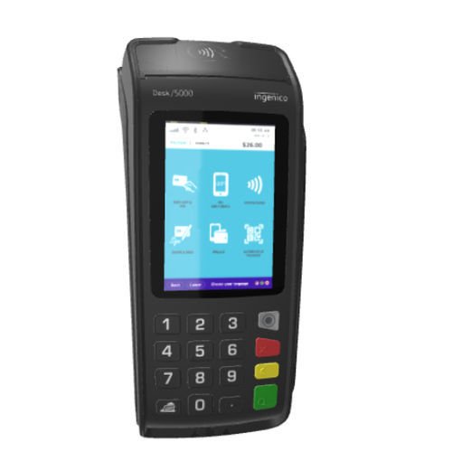 Zahlungsterminal für Ladentheke - Desk/5000 - Ingenico - 3G / Bluetooth / WiFi