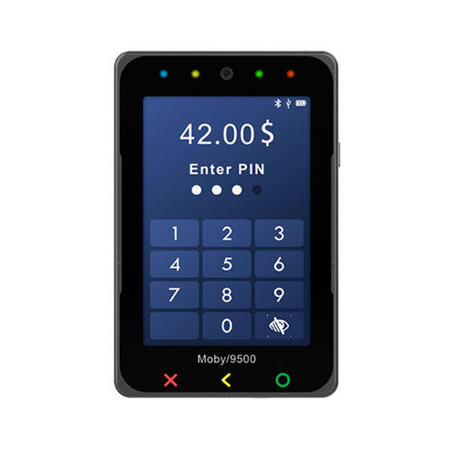 Bluetooth-Zahlungsterminal - Moby/9500 - Ingenico - WiFi / USB / PCI PTS v6