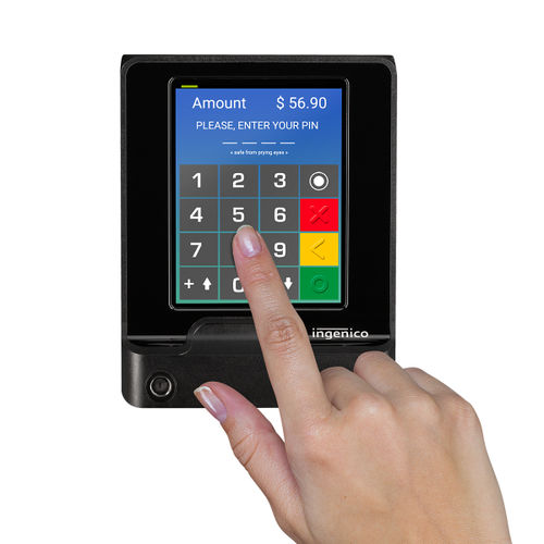 4G-Zahlungsterminal - Self All-in-one - Ingenico - kontaktlos / PCI PTS v6